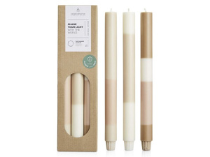 Набор свечей из растительного воска, 3 шт Набор свечей из растительного воска, 3 шт