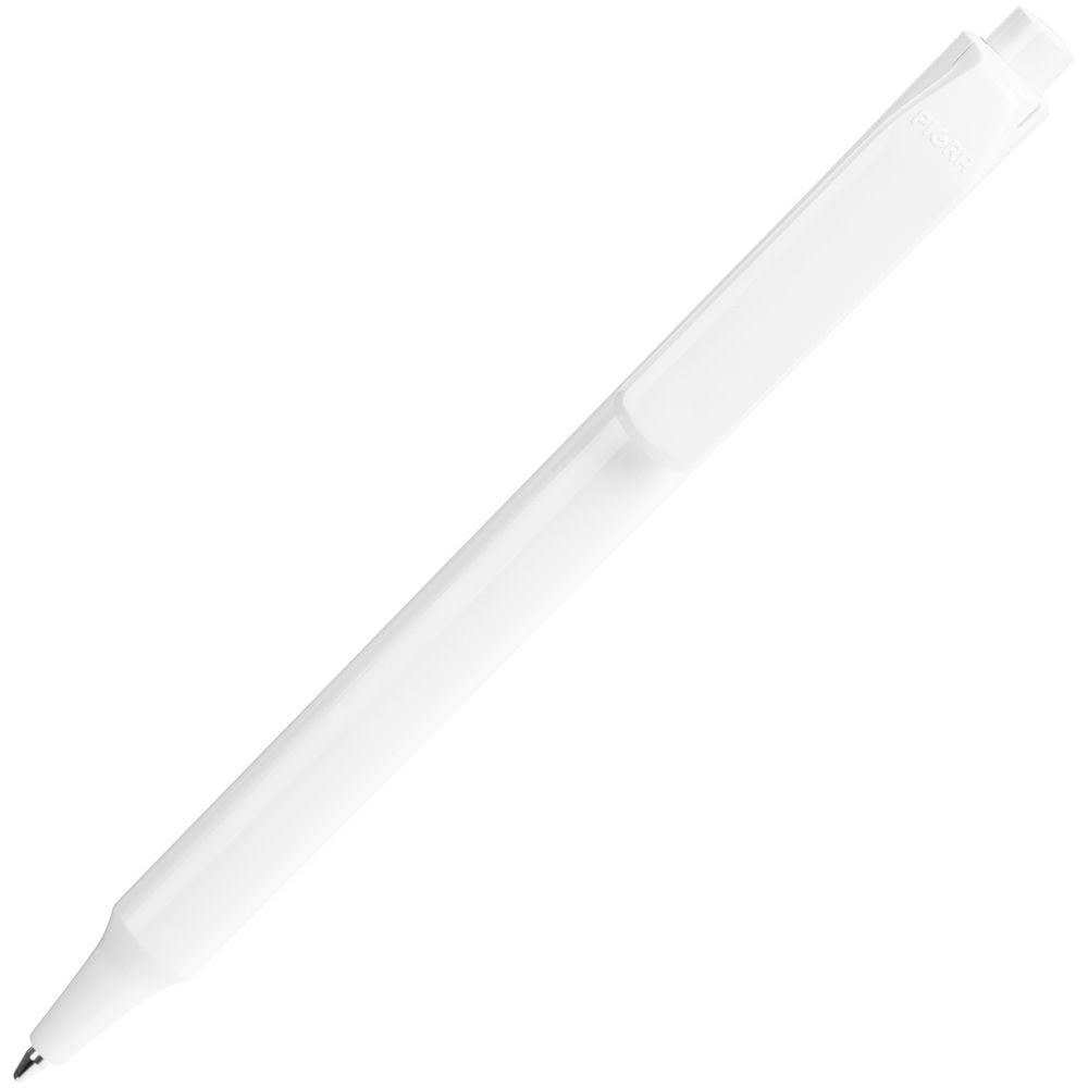 Ручка шариковая Pigra P04 Polished, белая